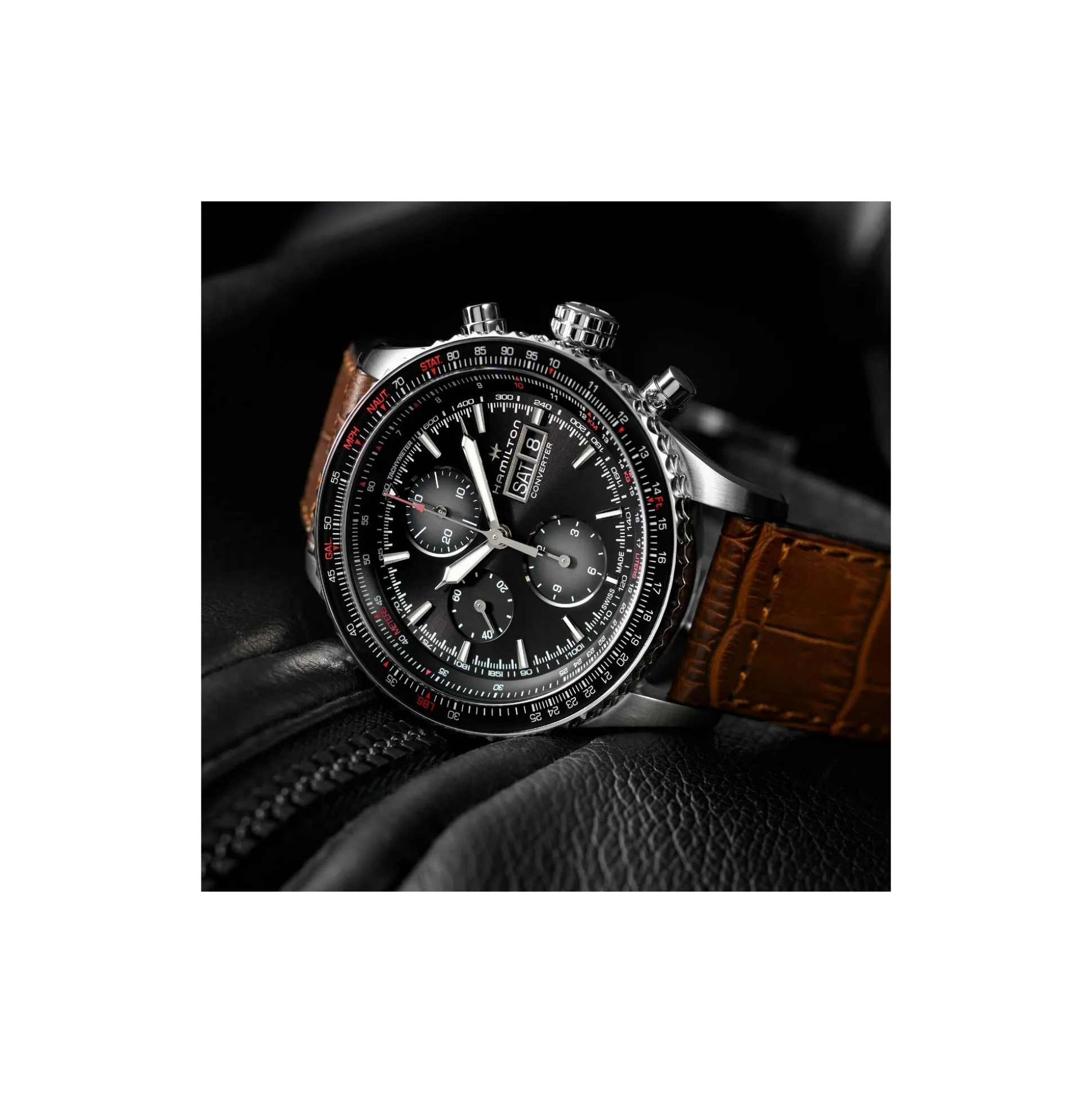 Khaki Aviation Converter Auto Chrono
