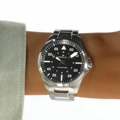 Khaki Aviation Pilot Auto 39mm