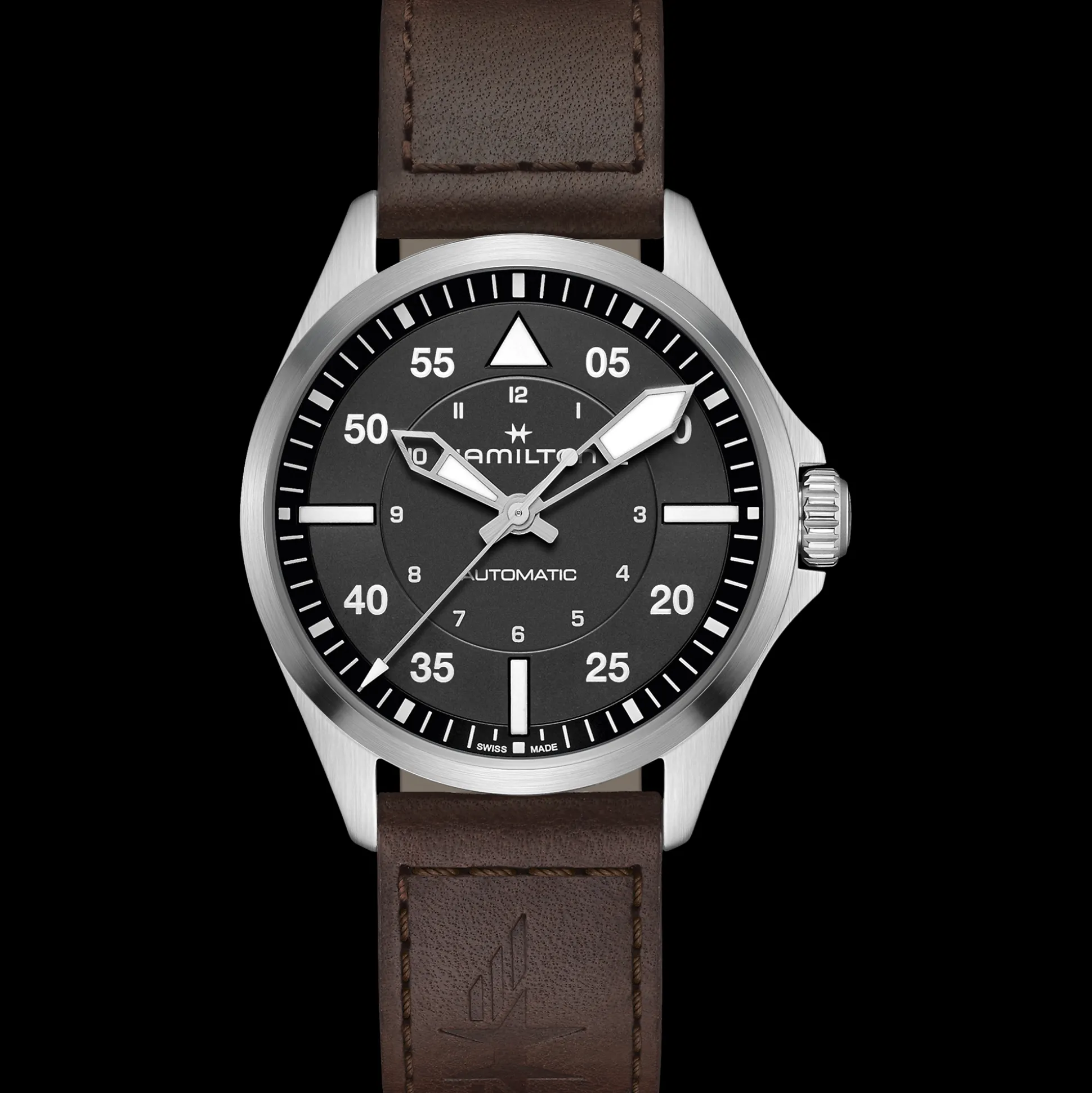 Khaki Aviation Pilot Auto 39mm