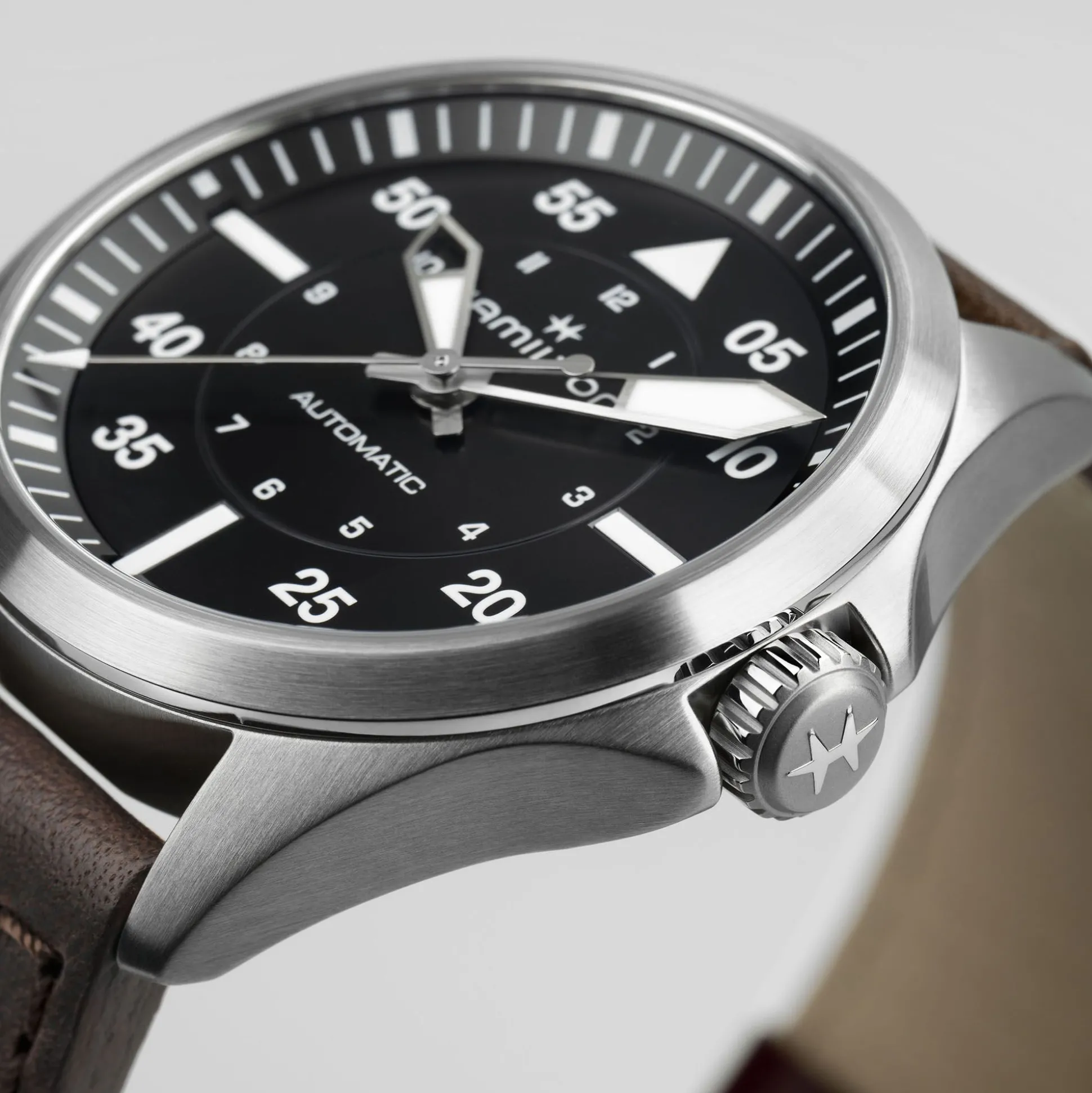 Khaki Aviation Pilot Auto 39mm