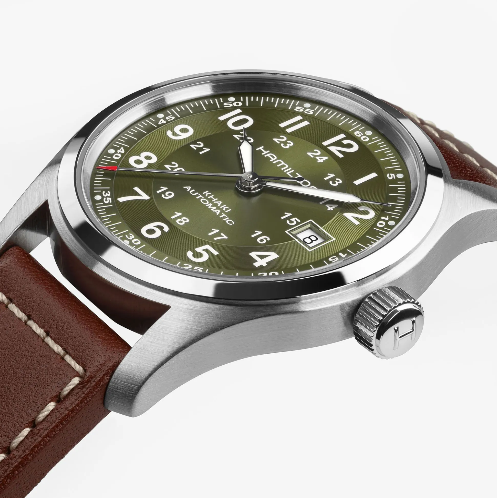 Khaki Field Auto 42 mm