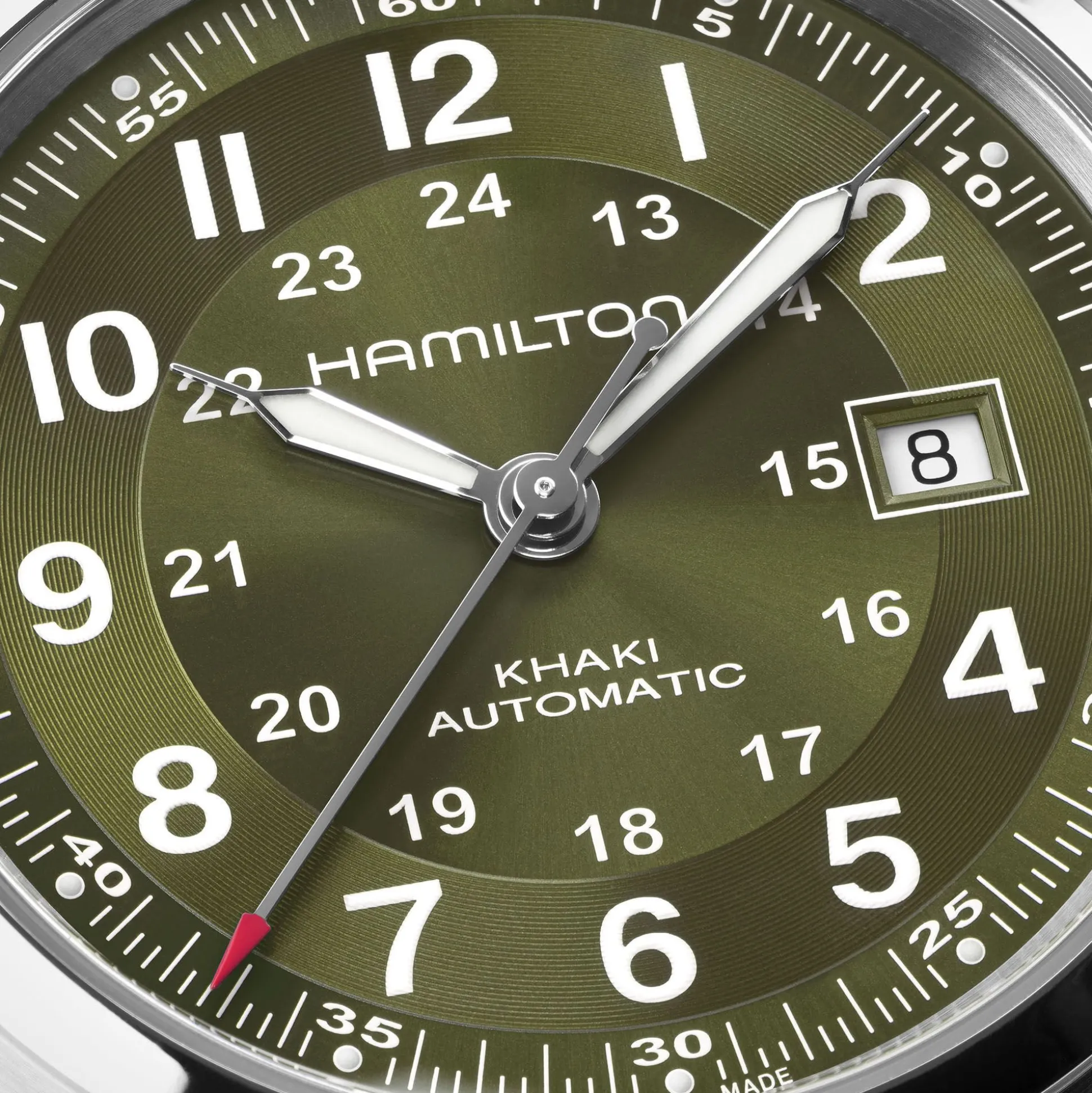 Khaki Field Auto 42 mm