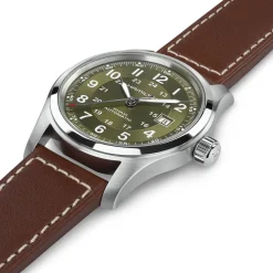 Khaki Field Auto 42 mm