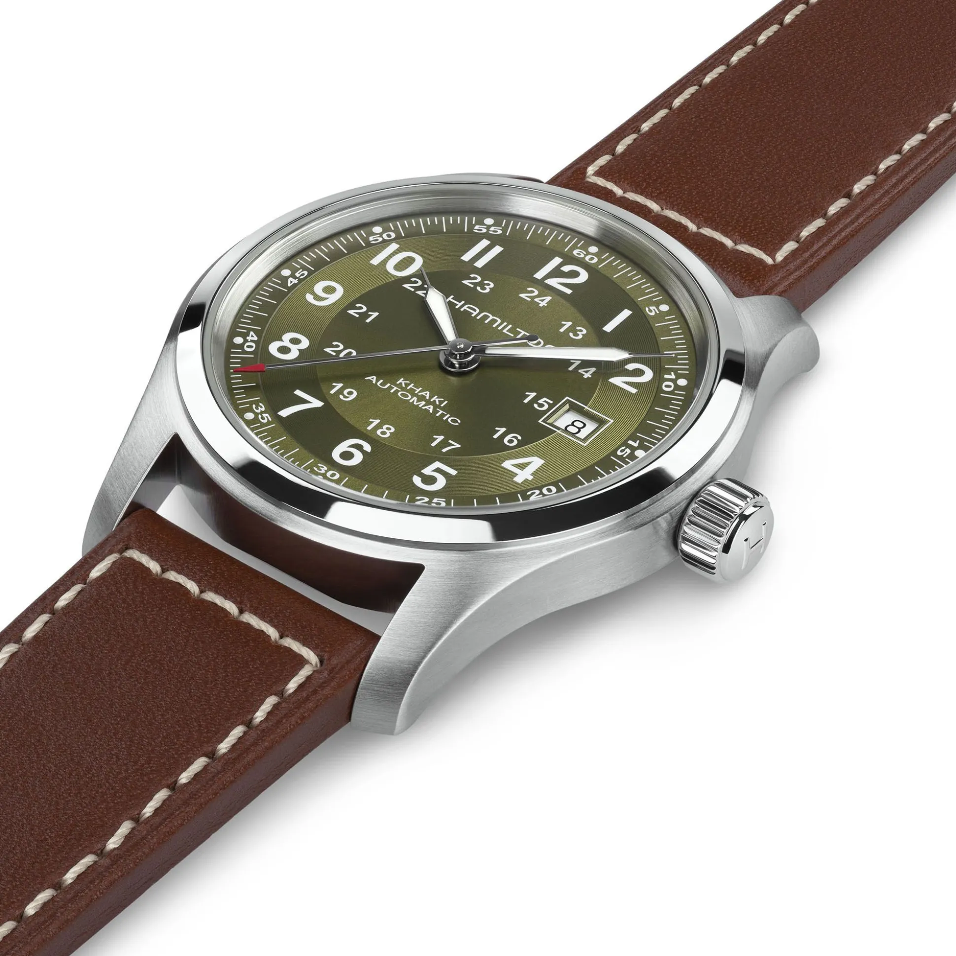 Khaki Field Auto 42 mm
