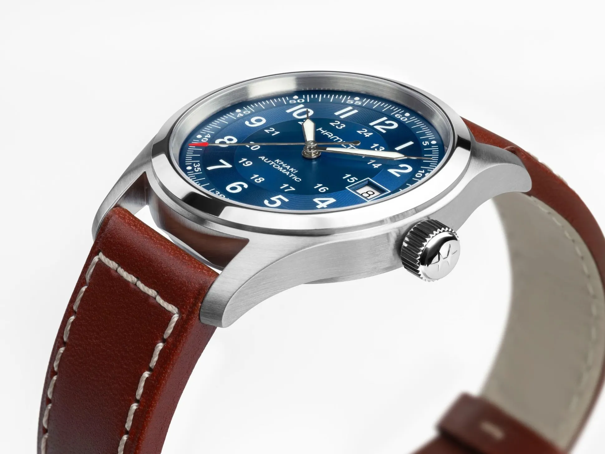 Khaki Field Auto 38 mm
