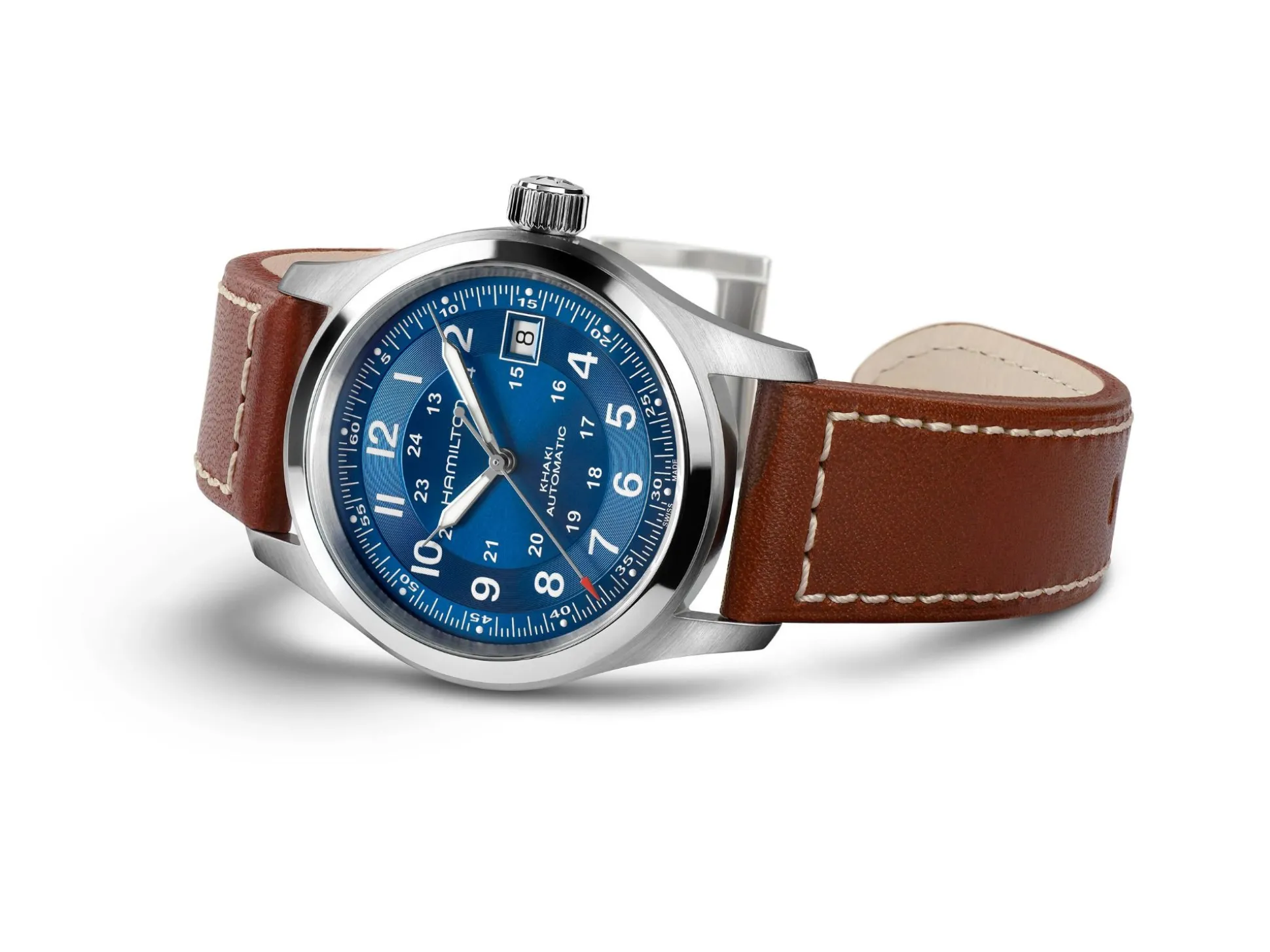 Khaki Field Auto 38 mm