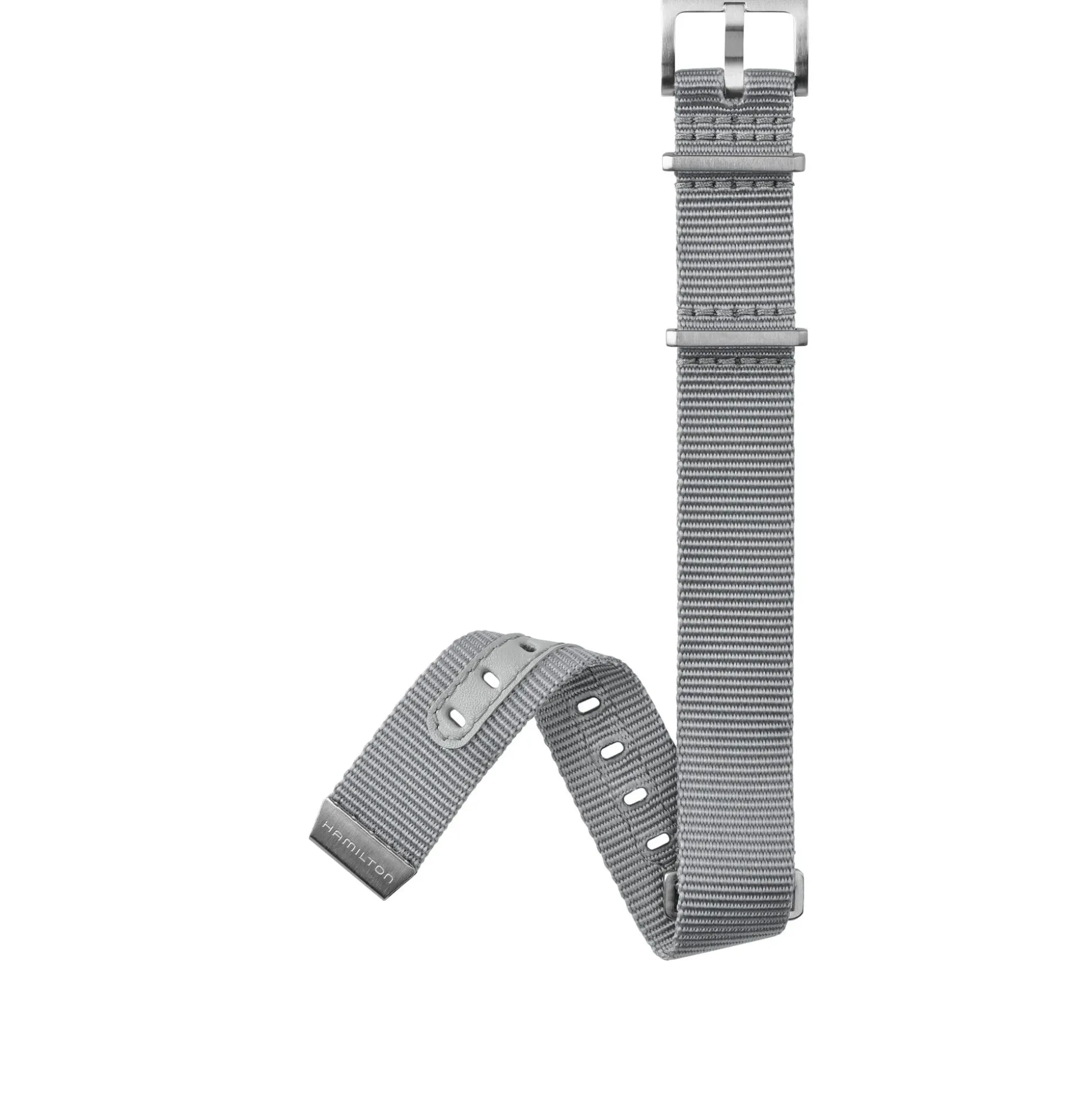 Khaki Navy Bracelet Nato Gris 18mm Standard