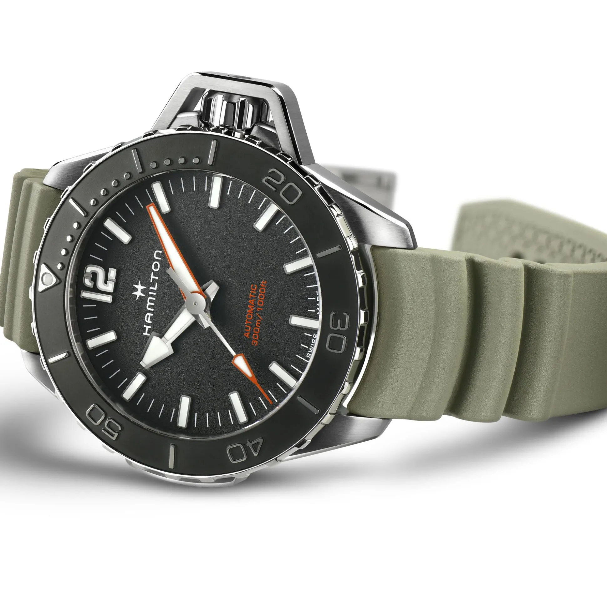 Khaki Navy Frogman Auto